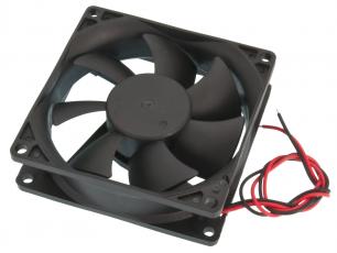 Fan 80x80x25mm 12V 120mA 3200rpm @ electrokit