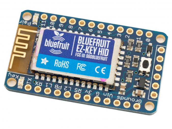 Bluefruit EZ-Key - Bluetooth HID Keyboard Controller @ electrokit (1 av 2)