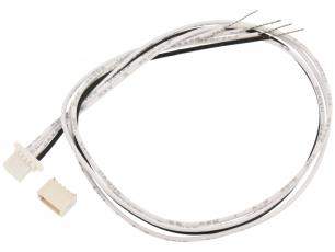 Kabel med JST-SH 1.0mm 4-pol 200mm @ electrokit