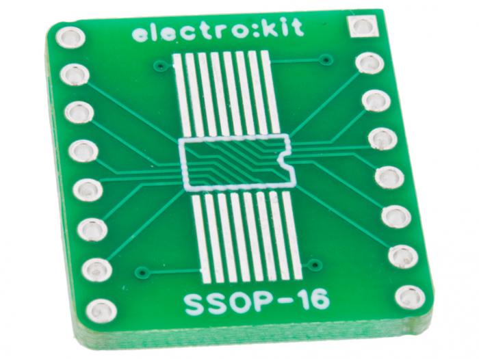 Adapter board SOIC-16 / TSSOP-16 @ electrokit (2 of 4)