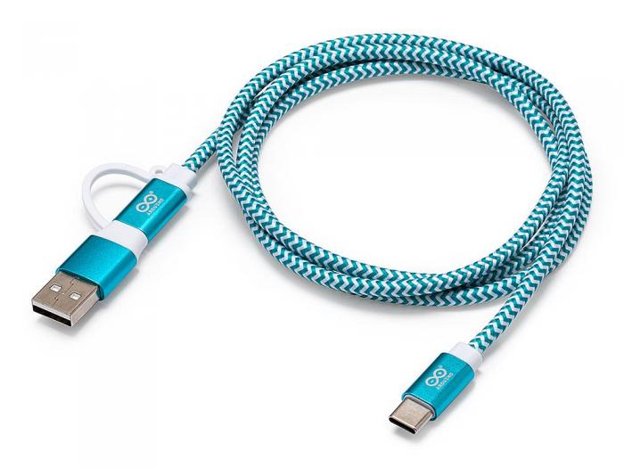 Arduino USB-kabel A/C-hane - C-hane 1m @ electrokit (1 av 5)