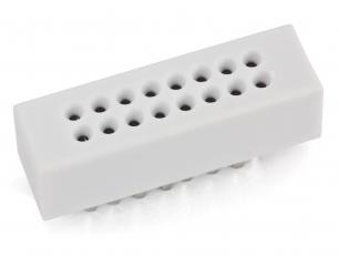 Miniature solderless breadboard 2x8 connections @ electrokit