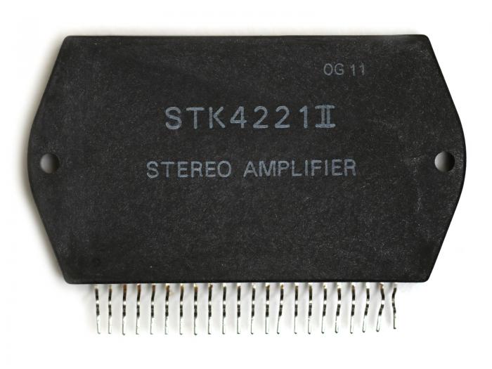 STK4221II Stereo Audio Amplifier 2x80W @ electrokit (1 of 1)