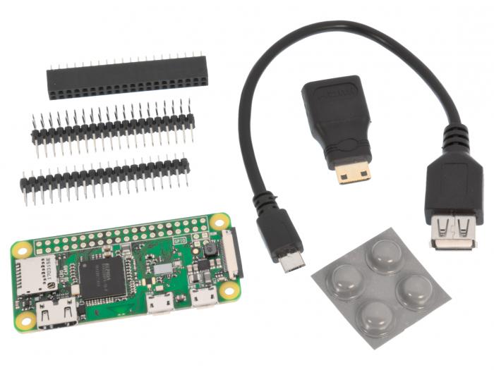 Raspberry Pi Zero W - Essentials Kit @ electrokit (1 of 1)