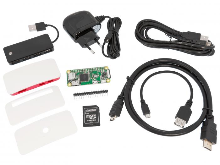 Raspberry Pi Zero W - Jumpstart Kit @ electrokit (1 of 1)