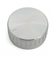 Knob ø40x17 aluminum @ electrokit