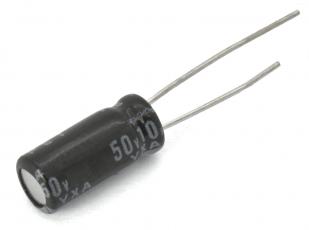 El.lyt 22 uF 25V 105C radial @ electrokit