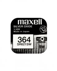 Button cell silver oxide 364 SR621 Maxell @ electrokit