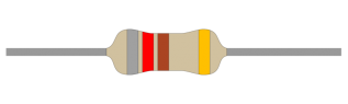 Resistor 1W 5% 820ohm (820R) @ electrokit