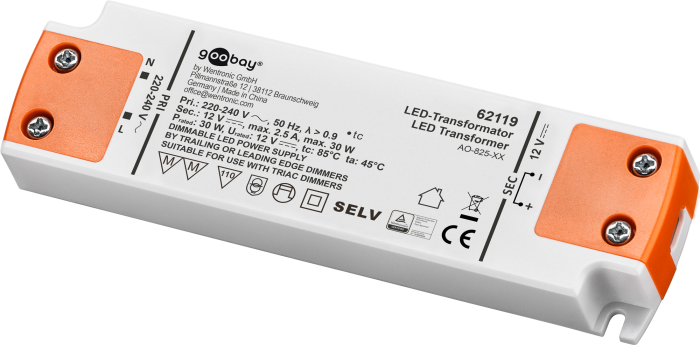Power supply for LED 24V (DC) 30W @ electrokit (1 of 1)