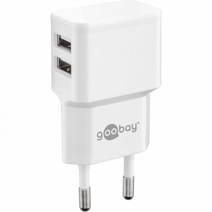 Micro-USB Charger set 12W 2.4A white @ electrokit (4 of 4)