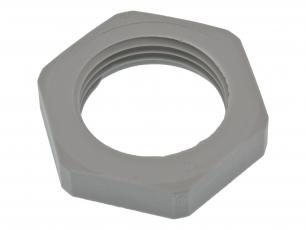 Hexagonal locknut M20 x 1.5 @ electrokit