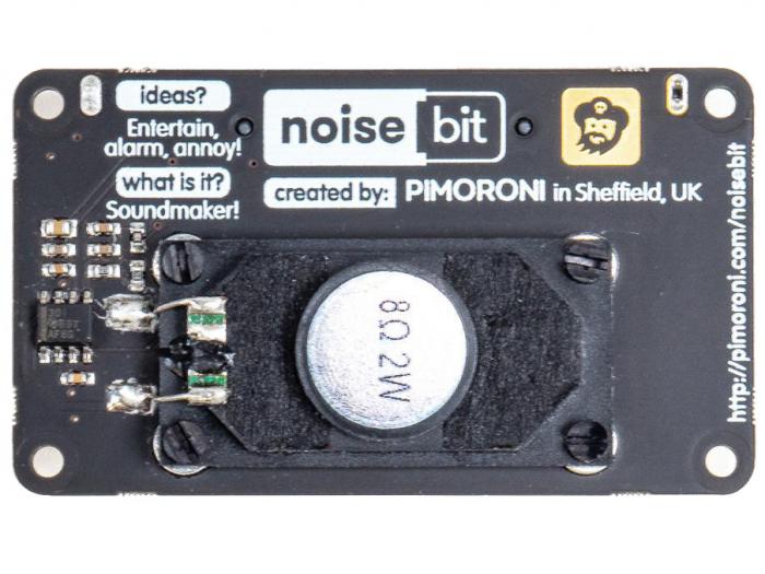 Noise:bit - speaker board for micro:bit @ electrokit (3 of 3)