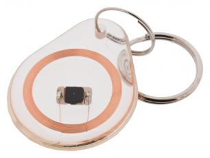 RFID tag Mifare 13.56MHz key fob @ electrokit