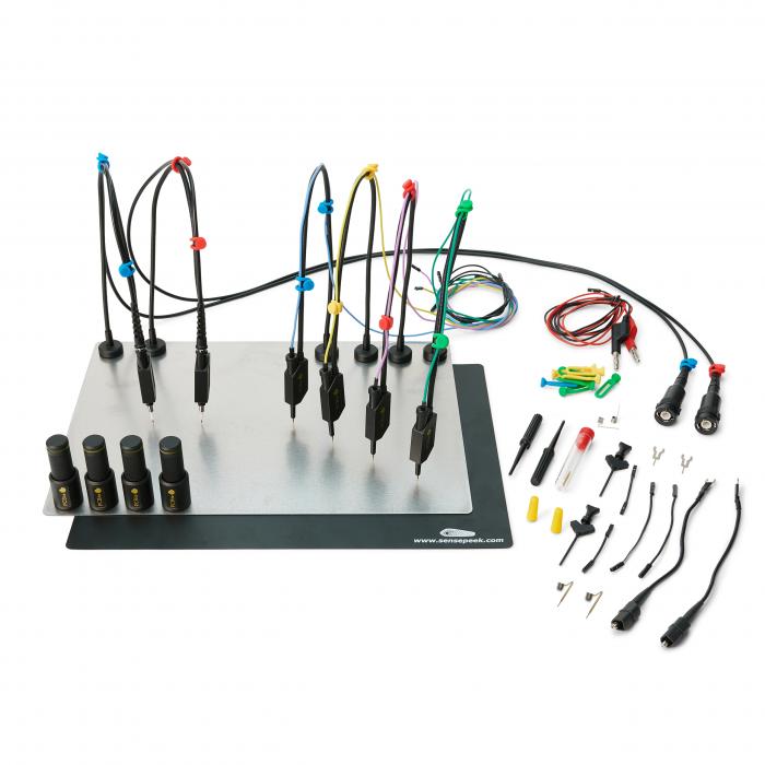 PCBite kit with 2x SQ350 350 MHz and 4x SQ10 handsfree probes @ electrokit (1 of 13)