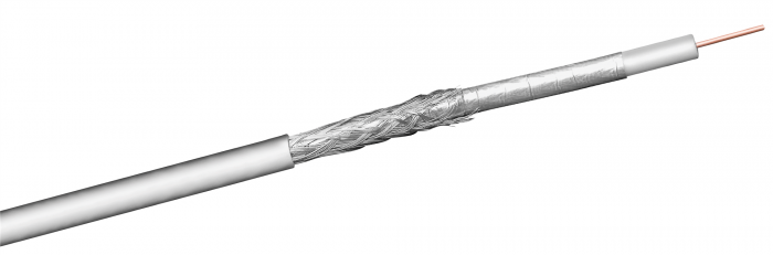 Koax kabel 75 ohm 6.8mm HF-tt /m @ electrokit (1 av 1)