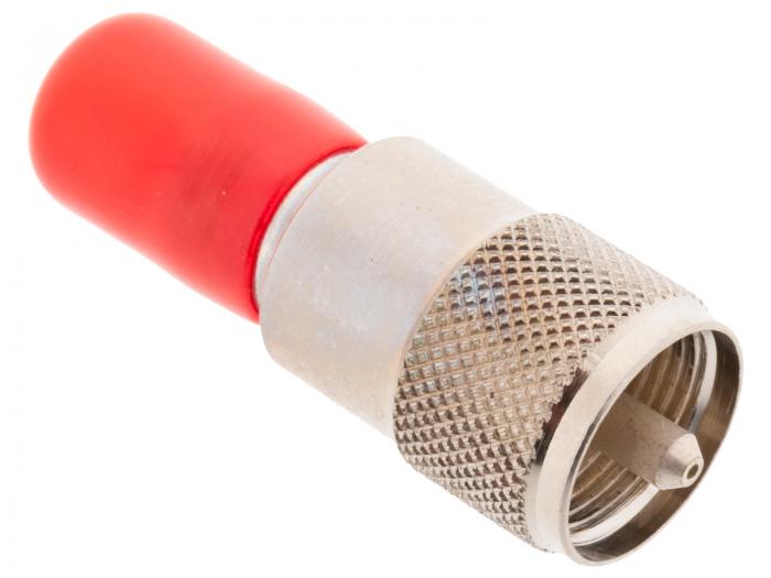 UHF connector with light bulb (artificial antenna) @ electrokit (1 of 2)