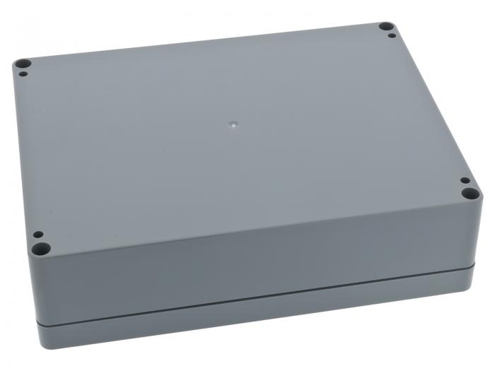Enclosure dark grey ABS IP65 200x150x55mm @ electrokit (2 of 3)