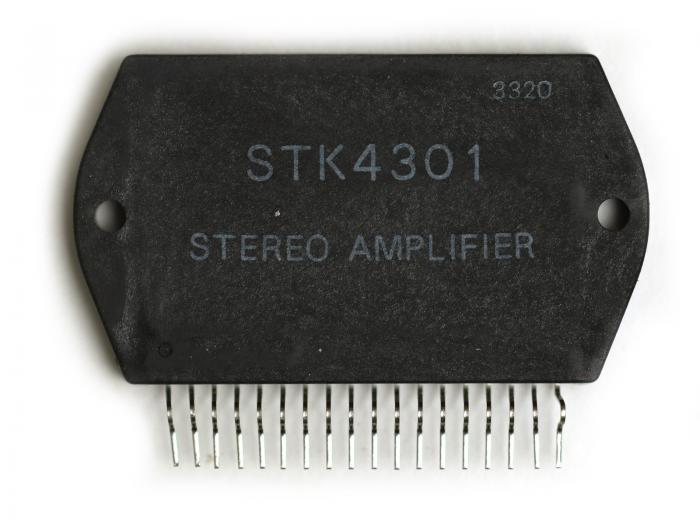 STK4301 Stereo Audio Amplifier 2x28W @ electrokit (1 of 1)