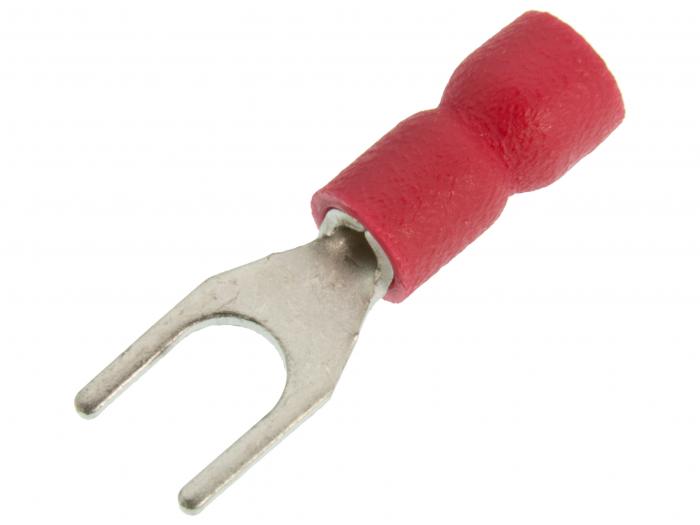 Fork terminal 4.3mm red @ electrokit (1 of 1)