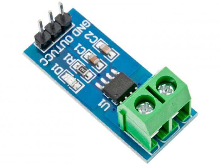 Strmsensor ACS712 5A @ electrokit (2 av 3)