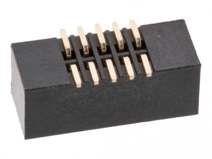 Pin header 1.27mm 10-pin SWD header @ electrokit (2 of 2)