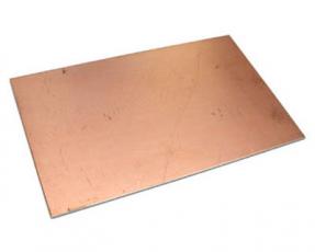 Kopparlaminat dubbelsidigt FR4 1.6mm 35/35u 100x160 @ electrokit