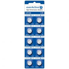 LR43 LR1142 alkalisk knappcell 1.5V everActive 10-pack @ electrokit