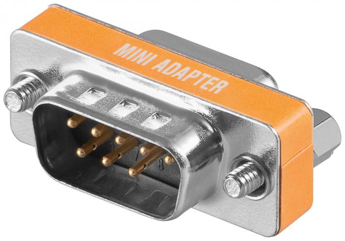 Null Modem Adapter DB9 male/female @ electrokit (1 of 2)