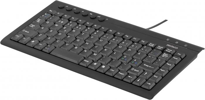 Keyboard USB mini black @ electrokit (1 of 4)