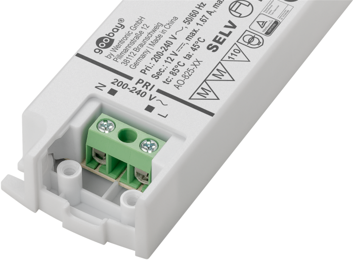 Power supply for LED 12V (DC) 20W @ electrokit (4 of 5)