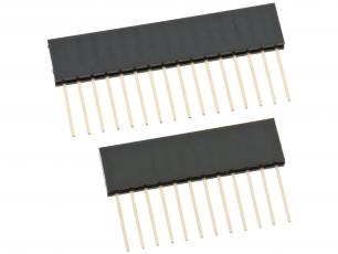 Stackable headers for Adafruit Feather @ electrokit