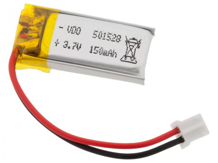 Batteri LiPo 3.7V 150mAh @ electrokit (1 av 1)