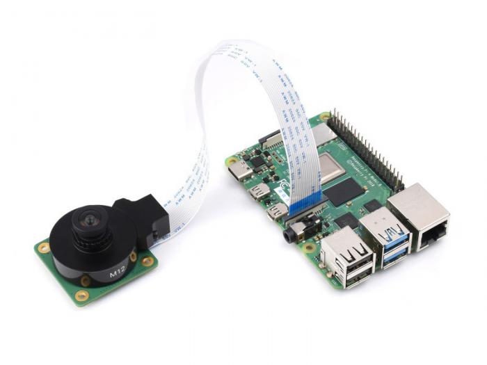 3.5mm vidvinkel-lins fr Raspberry Pi kameror med M12-fste @ electrokit (5 av 9)