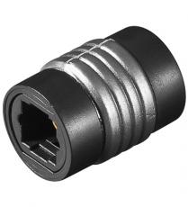 Toslink female-female coupler @ electrokit