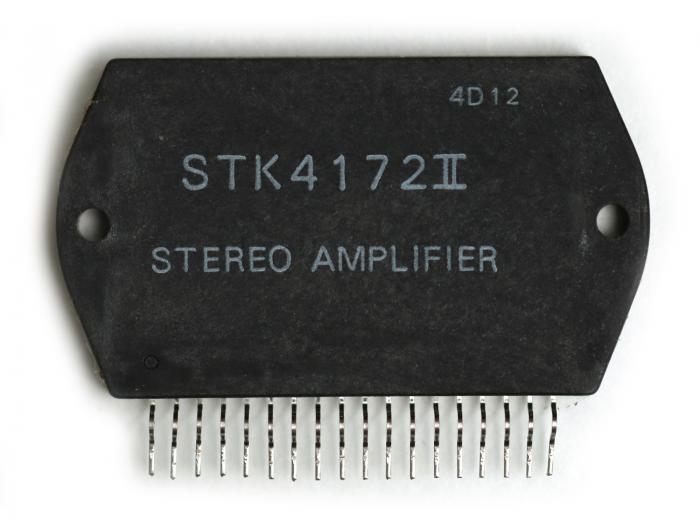 STK4172II Stereo Audio Amplifier 2x40W @ electrokit (1 of 1)