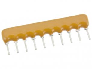 Resistor net 5R 10-pin 330R @ electrokit