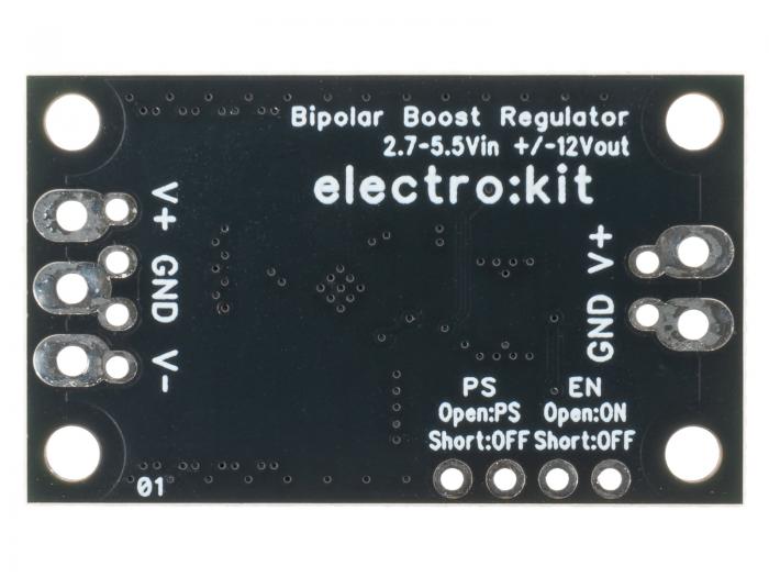 DCDC-omvandlare step-up 2.7-5.5V till 12V 300mA @ electrokit (4 av 4)