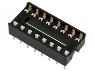 DIL-socket 16-pin @ electrokit