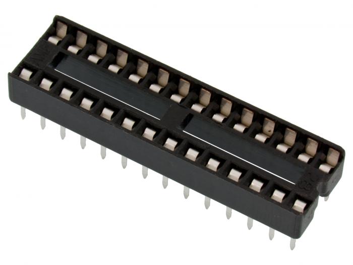 DIL-socket 28-pin 0.3