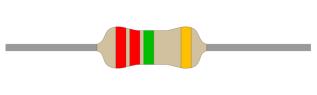 Resistor 1W 5% 2.2Mohm (2M2) @ electrokit