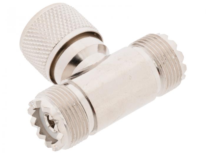 UHF T-connector male-female-female @ electrokit (2 of 2)