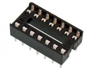 DIL-socket 14-pin @ electrokit