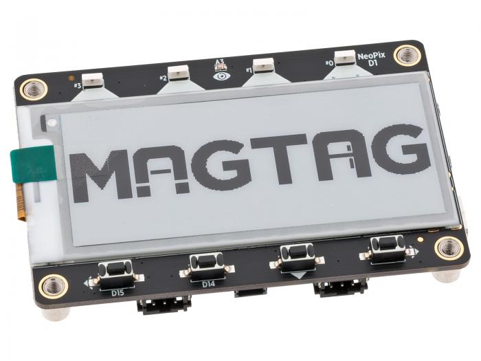 Adafruit MagTag - Utvecklingskort med WIFI och E-papperdisplay @ electrokit (1 av 2)