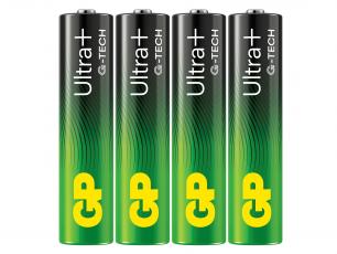 Batteri 1.5V LR03 / AAA GP Ultra Plus 4-pack @ electrokit