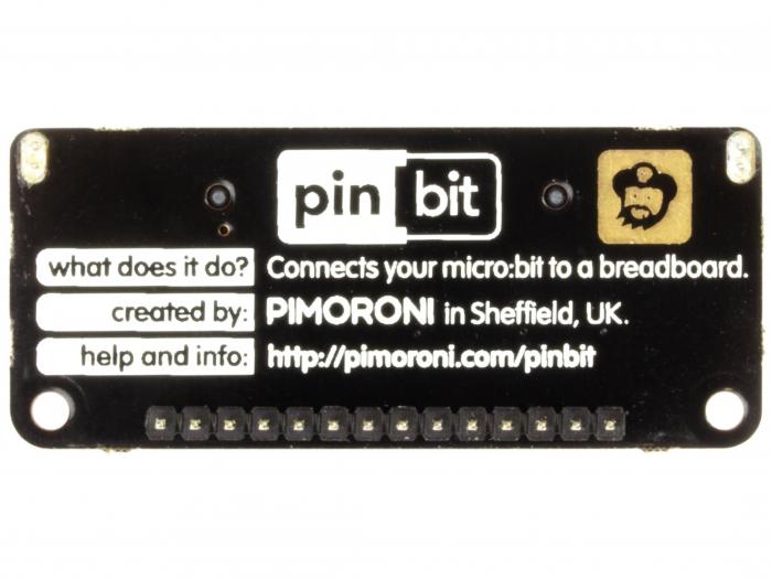 Pin:bit - breadboard breakout for micro:bit @ electrokit (2 of 3)