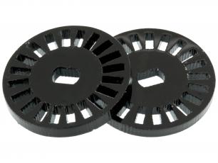 Encoder discs for DC motor (pair) @ electrokit