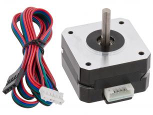 Stepper motor 1.8° 0.14Nm bipolar @ electrokit