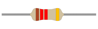 Resistor 1W 5% 1.2kohm (1k2) @ electrokit