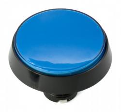 Push button arcade ø60mm blue @ electrokit